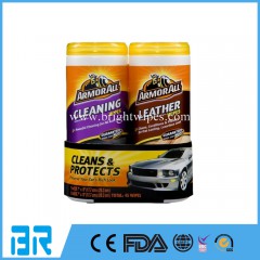 Non-alcoholic cleaning wet auto wipe/car cleaning wet wipe